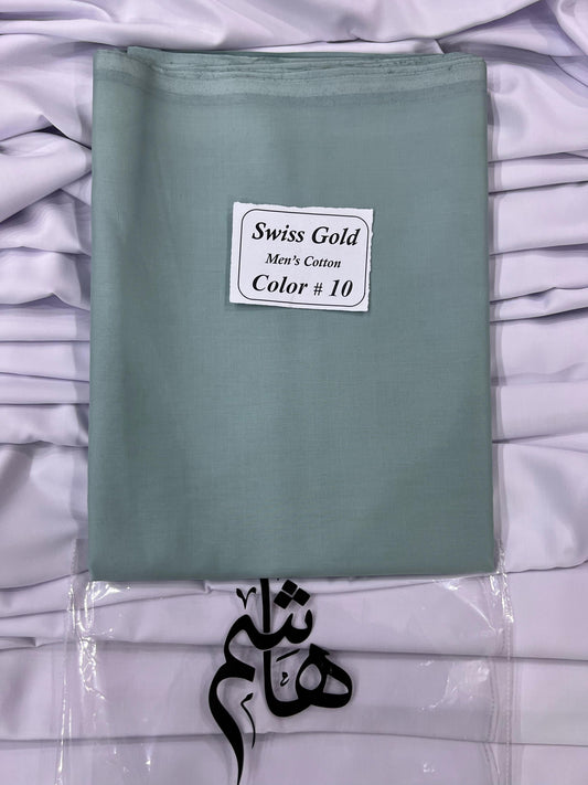 Mens Soft Cotton Swiss Gold