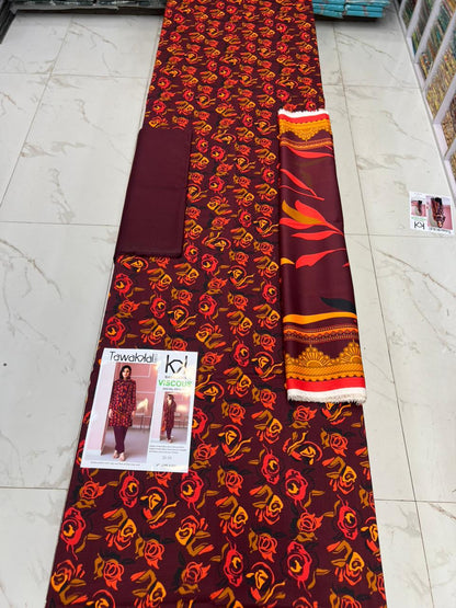 Tawakkal Bana Dora Viscose 3PC