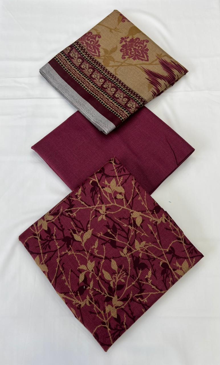 Dhanak Mareena 3-Piece Winter Collection 2025-26