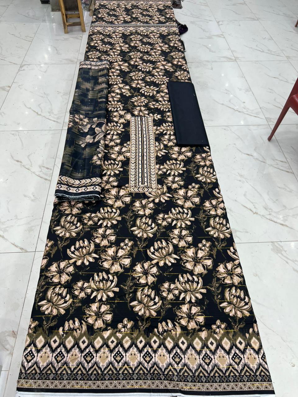 Bana Dora Tarkashi Linen