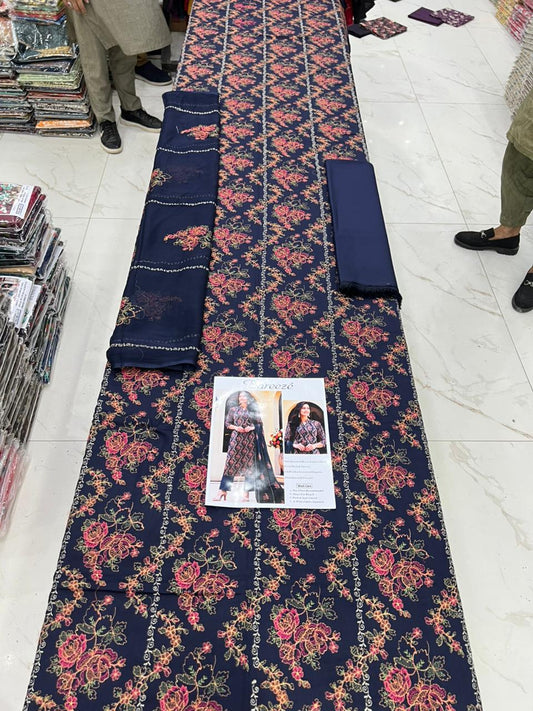 Bareeze karandi Embroidered 3PC