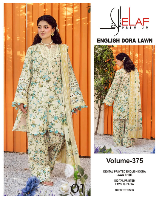 Elaf Premium Doria Lawn 3PC
