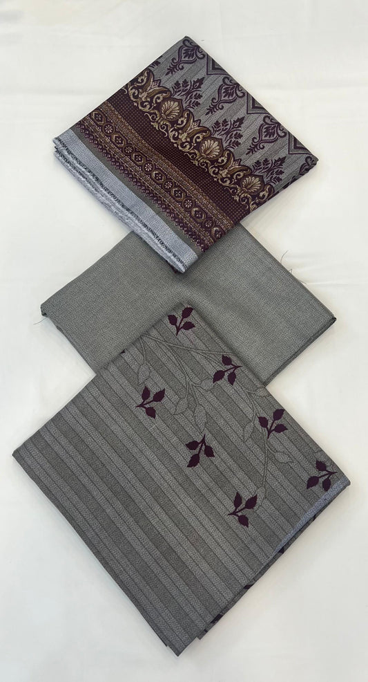 Printed Dhanak 3PC