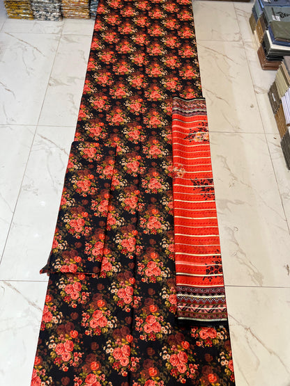 Original Linen 3PC With Fancy Dupatta