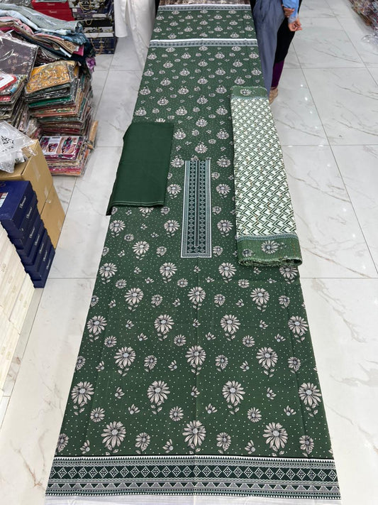 Swiss Bana Dora Lawn with Fancy Dupatta