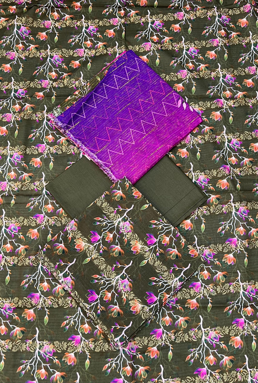 Sharjeena Premium Fancy Lawn 3PC