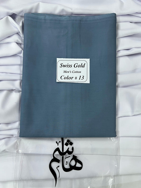 Mens Soft Cotton Swiss Gold