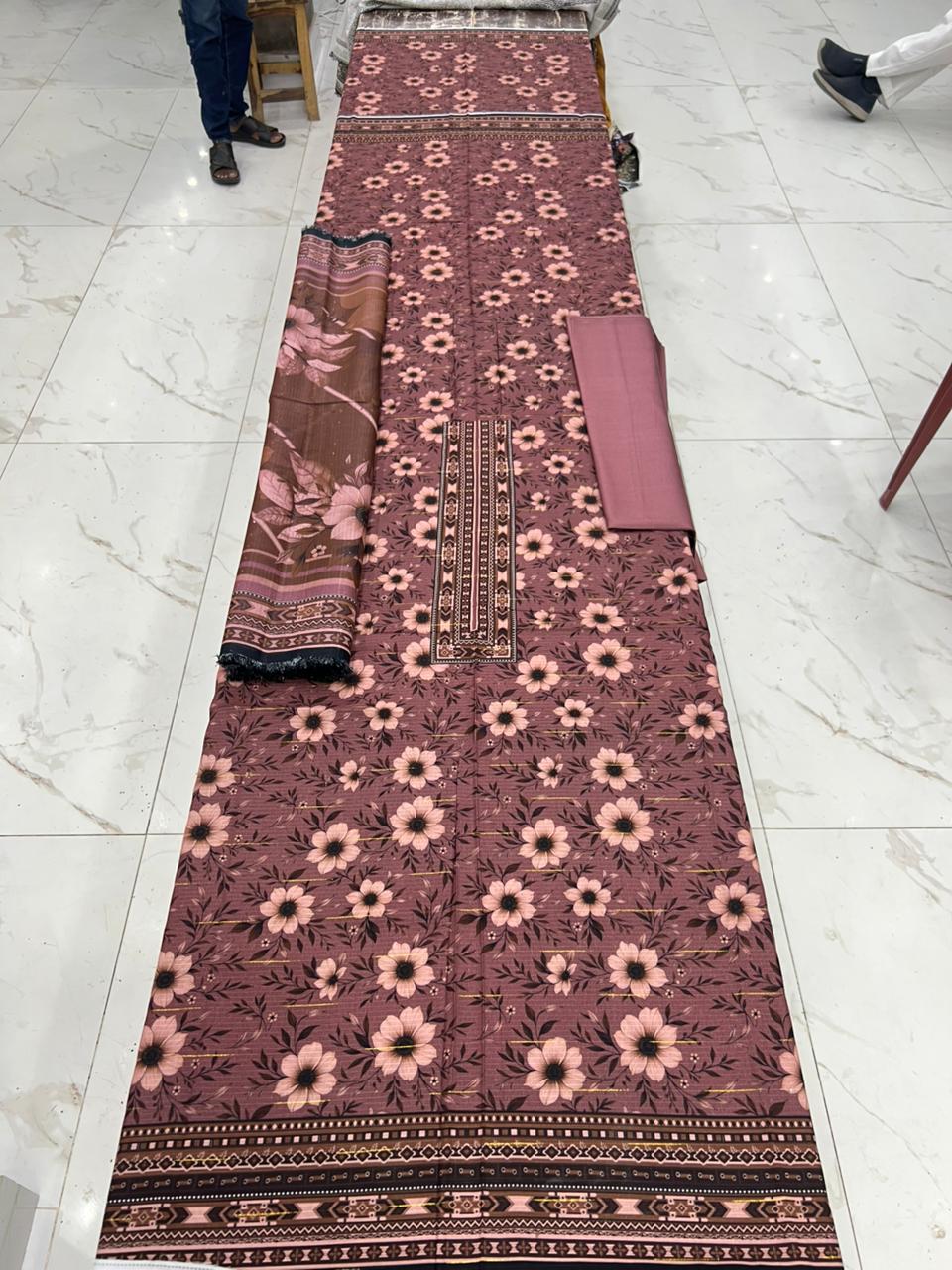 Bana Dora Tarkashi Linen