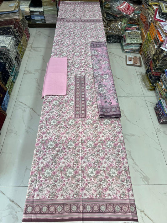 Swiss Bana Dora Lawn with Fancy Dupatta