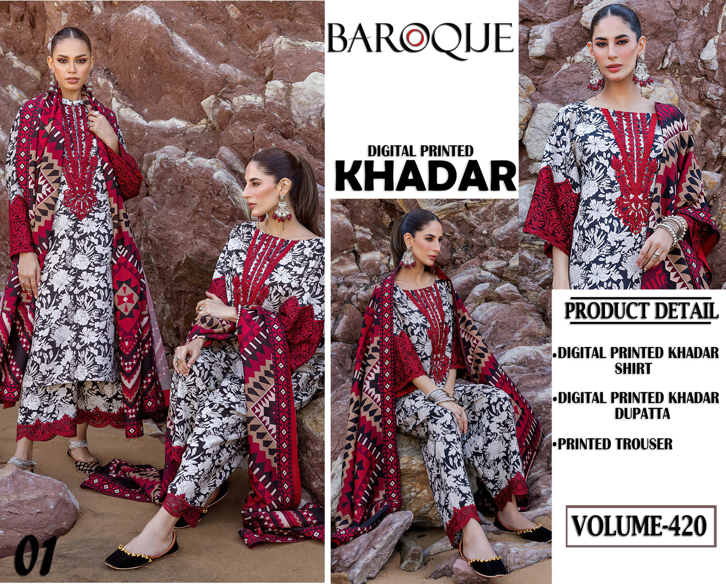 Branded Classic khaddar
