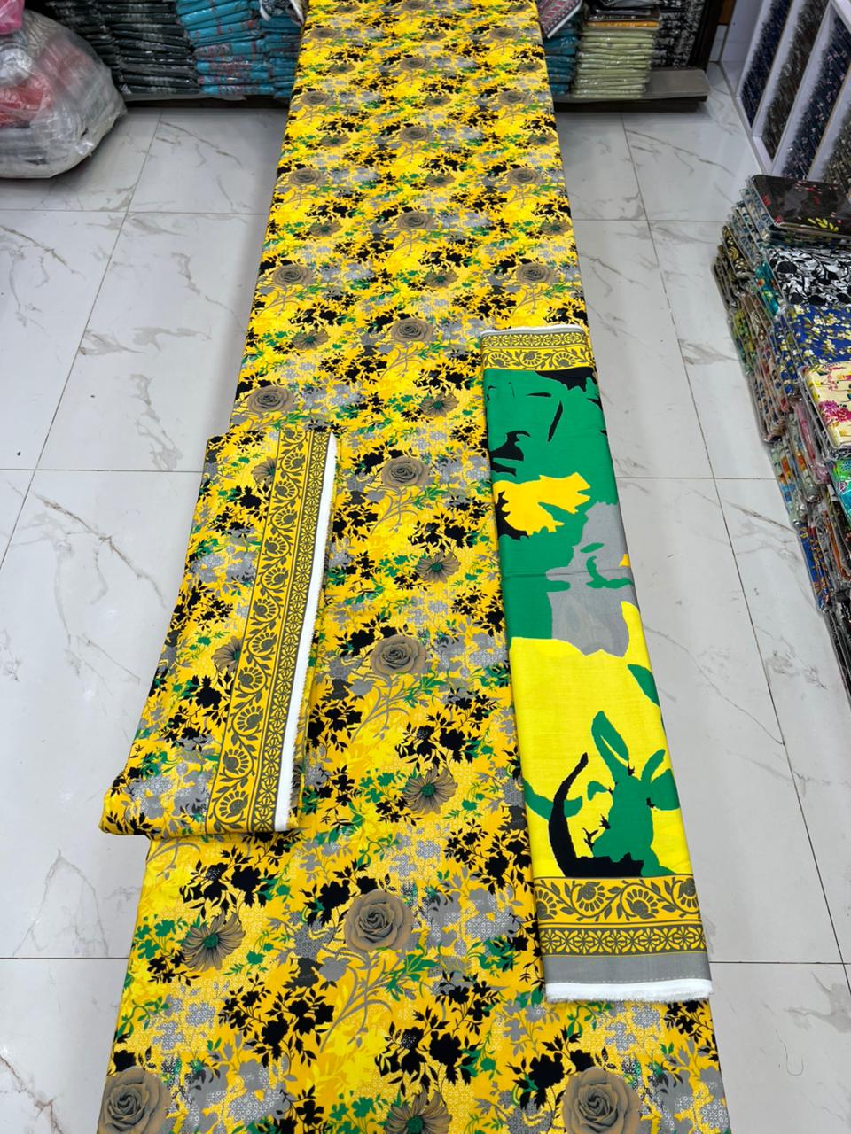 Bareeze Printed Cotton 3PC