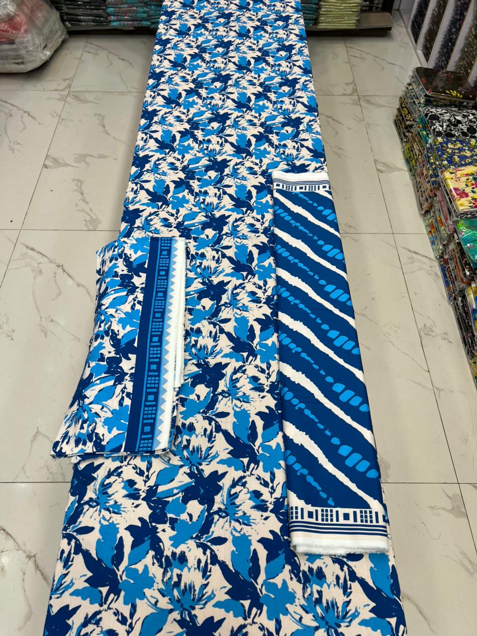 Bareeze Printed Cotton 3PC