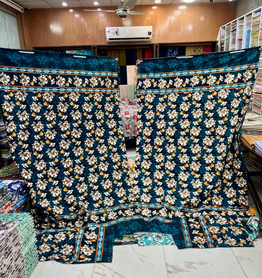 Pair Of Single Bed-Sheet