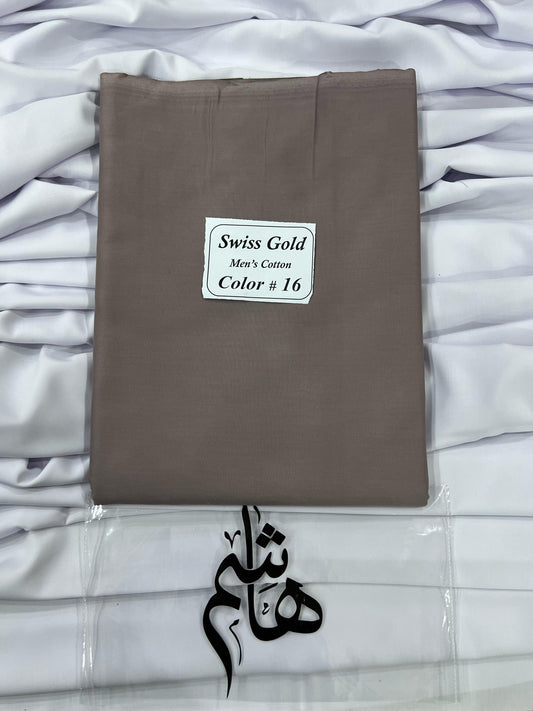 Mens Soft Cotton Swiss Gold