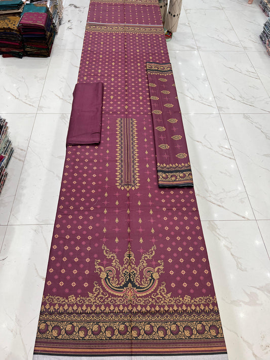 Winter Dhanak Wool 3PC