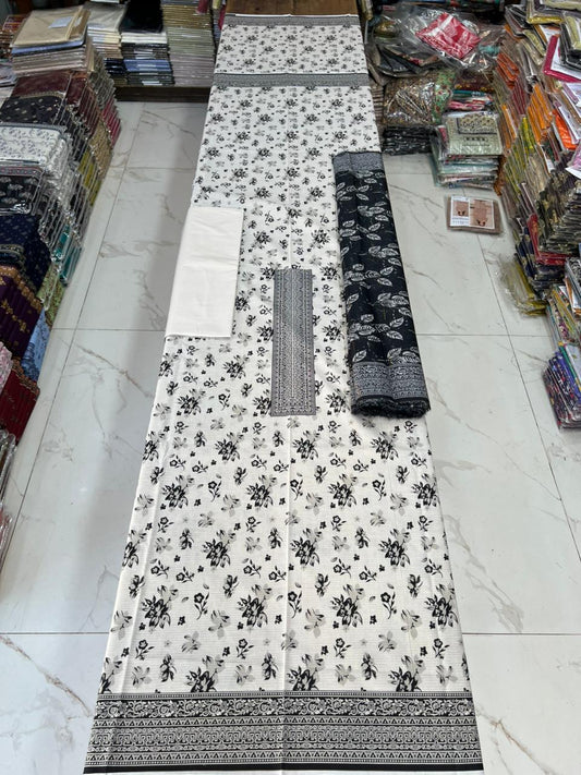 Swiss Bana Dora Lawn with Fancy Dupatta