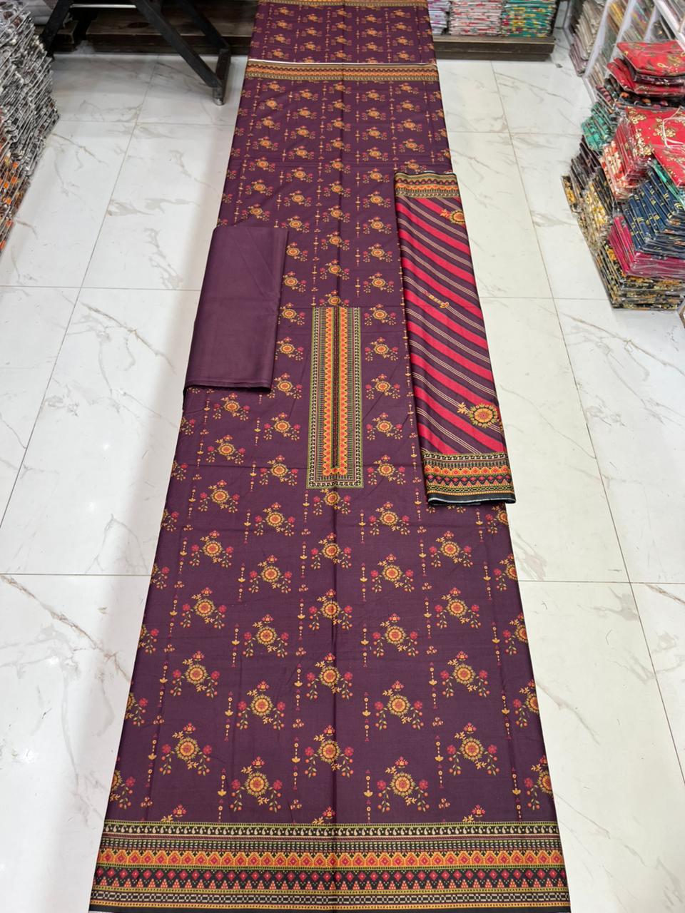 Winter Dhanak Wool 3PC