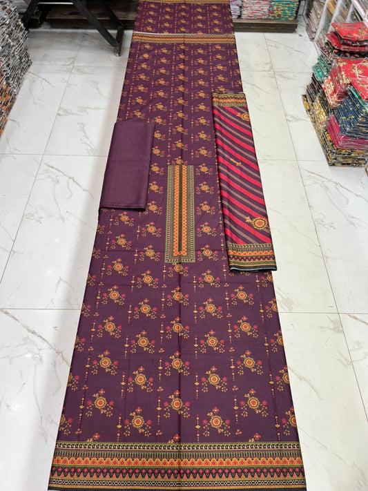 Winter Dhanak Wool 3PC