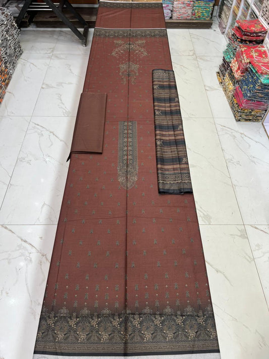 Winter Dhanak Wool 3PC