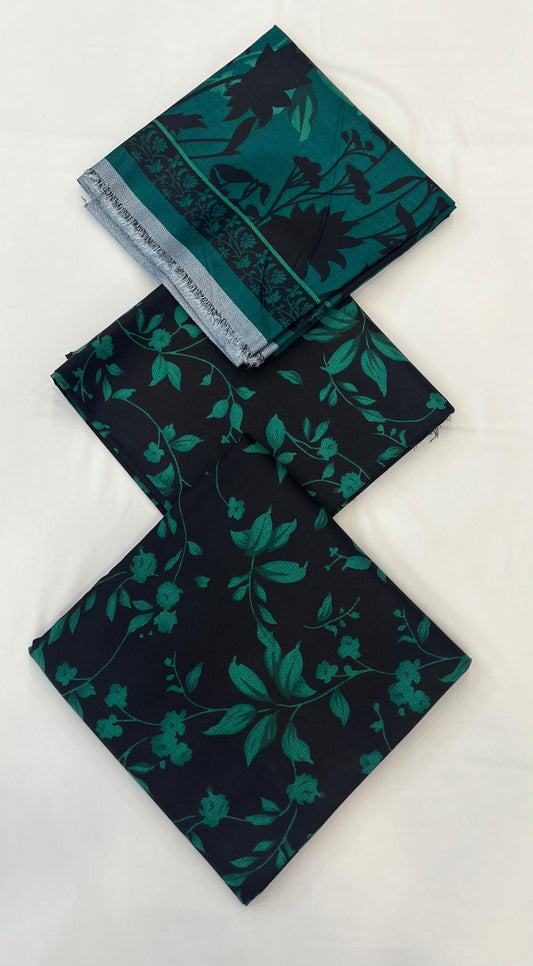 Printed Dhanak 3PC