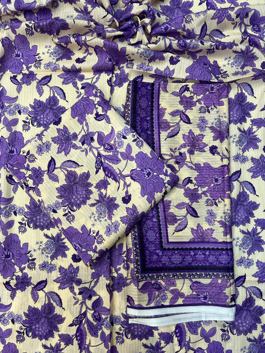 BAROQUE BANA DORA LAWN 3PC SUIT