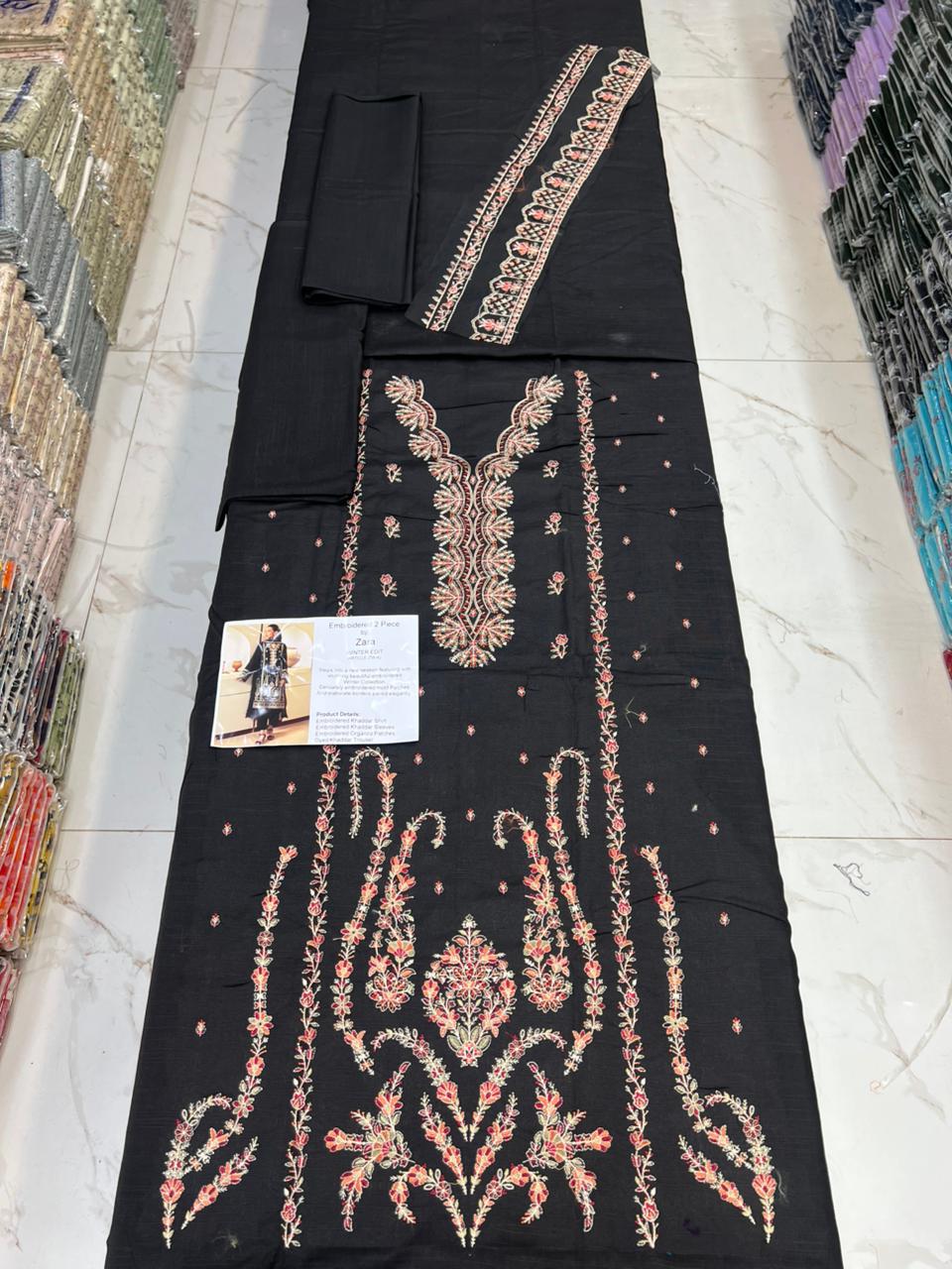 ZARA & BATIK Luxury Khaddar 2-Piece