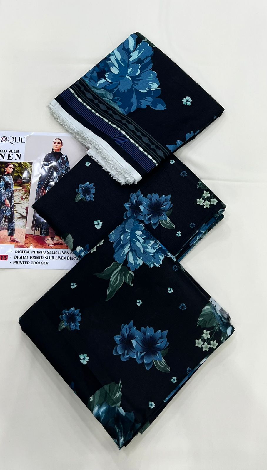 ✨Baroque Slub Linen 3PC✨