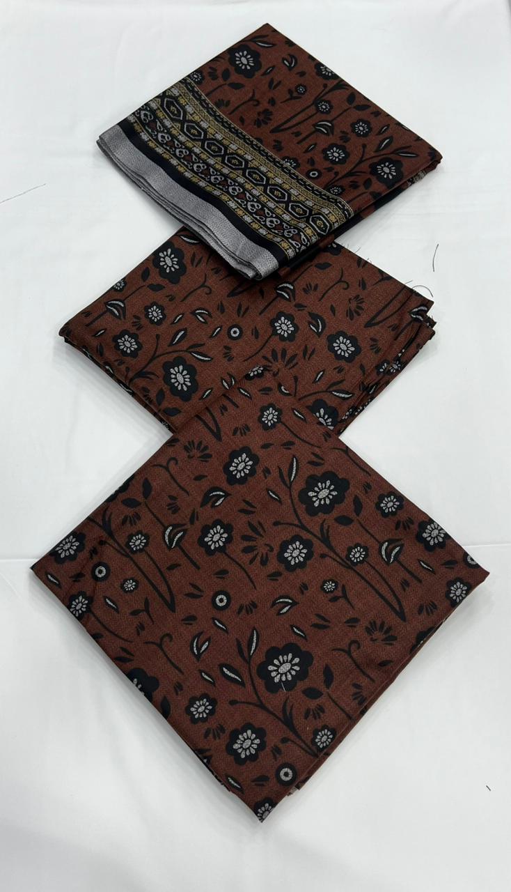 Dhanak Mareena 3-Piece Winter Collection 2025-26