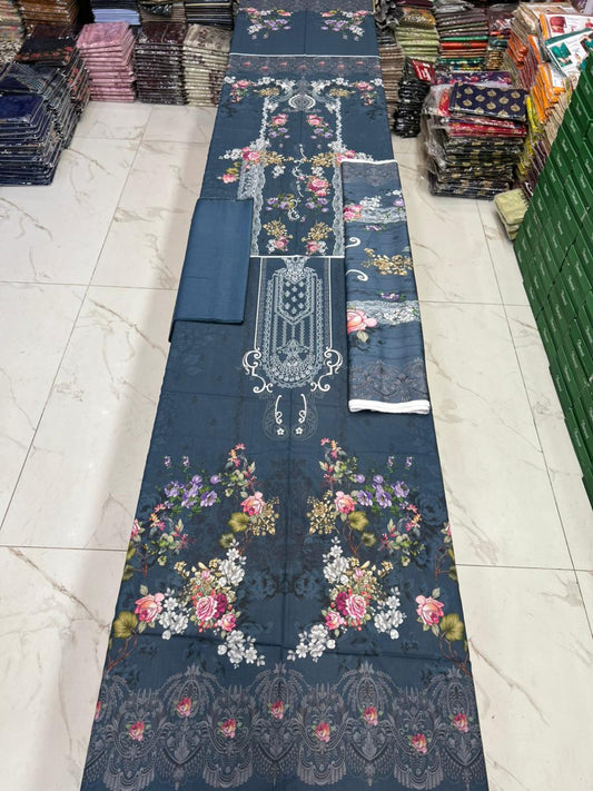 Zarqoon Lawn 3PC – Soft & Stylish Edition