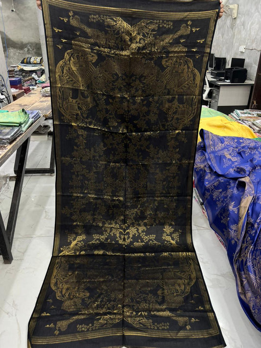 Winter Shawls Jacquard Banarasi