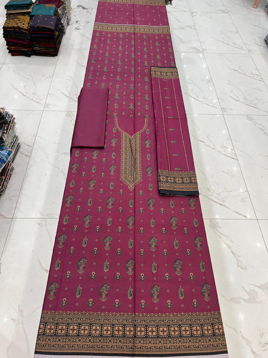 Winter Dhanak Wool 3PC