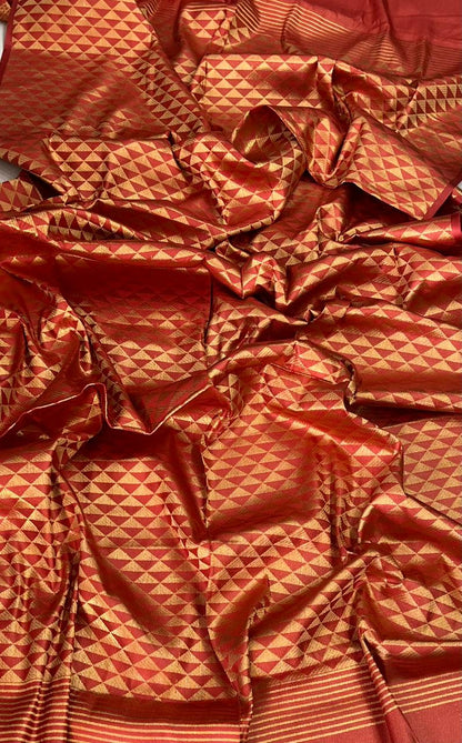 Winter Shawls Jacquard Banarasi