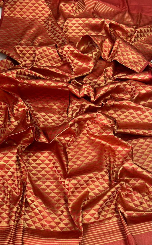 Winter Shawls Jacquard Banarasi