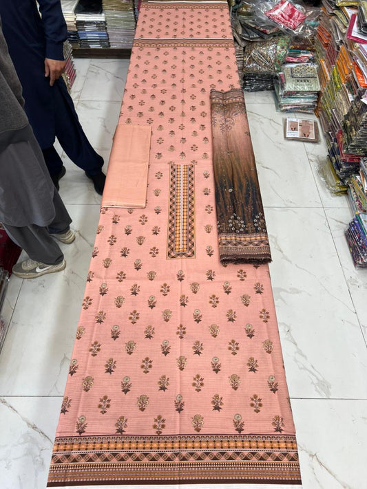 Swiss Bana Dora Lawn with Fancy Dupatta