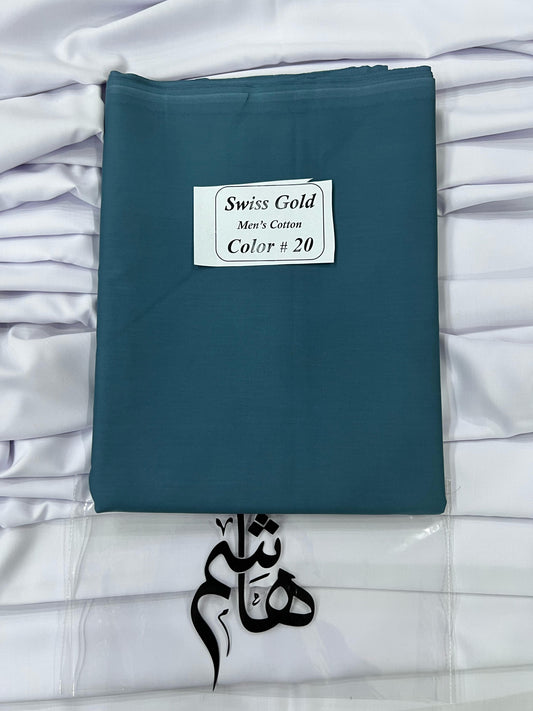 Mens Soft Cotton Swiss Gold