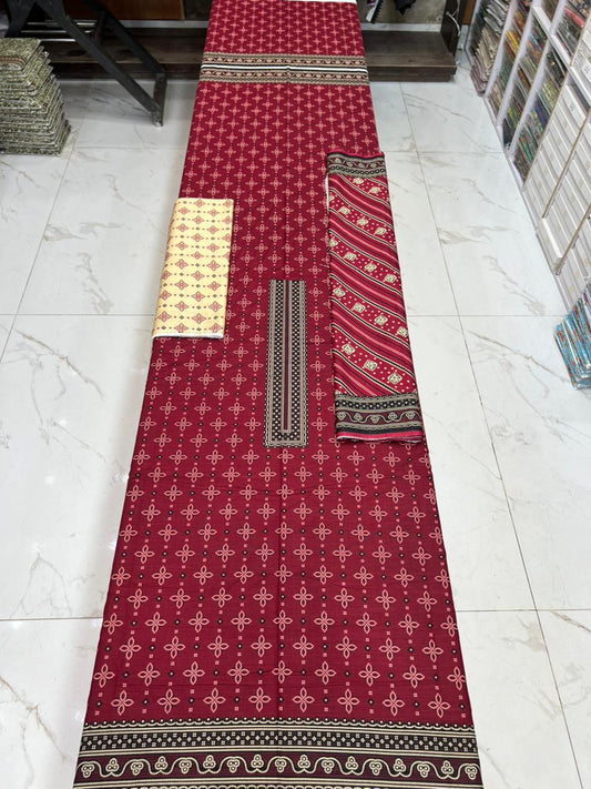 Premium Khaddar 3PC