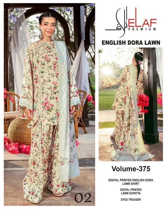 Elaf Premium Doria Lawn 3PC