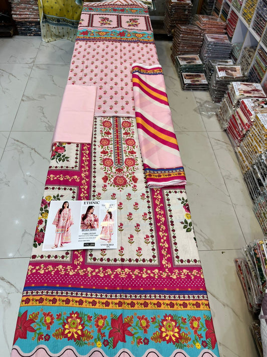 Ethnic TANA DORA LAWN 3PC