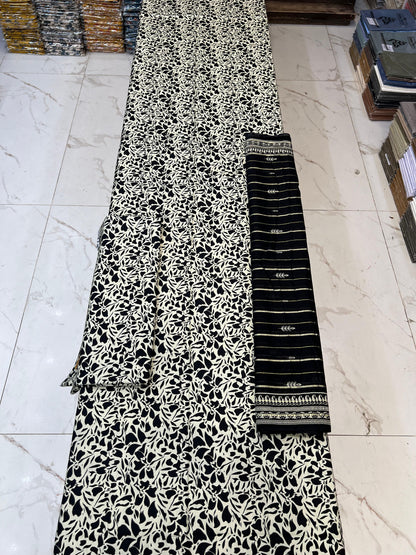 Original Linen 3PC With Fancy Dupatta