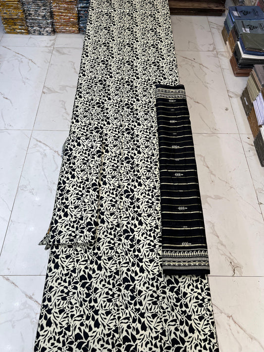 Original Linen 3PC With Fancy Dupatta