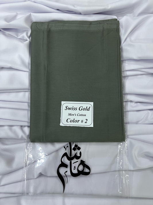 Mens Soft Cotton Swiss Gold