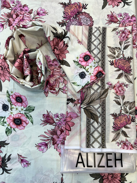 ALIZEH LAWN 3PC SUIT