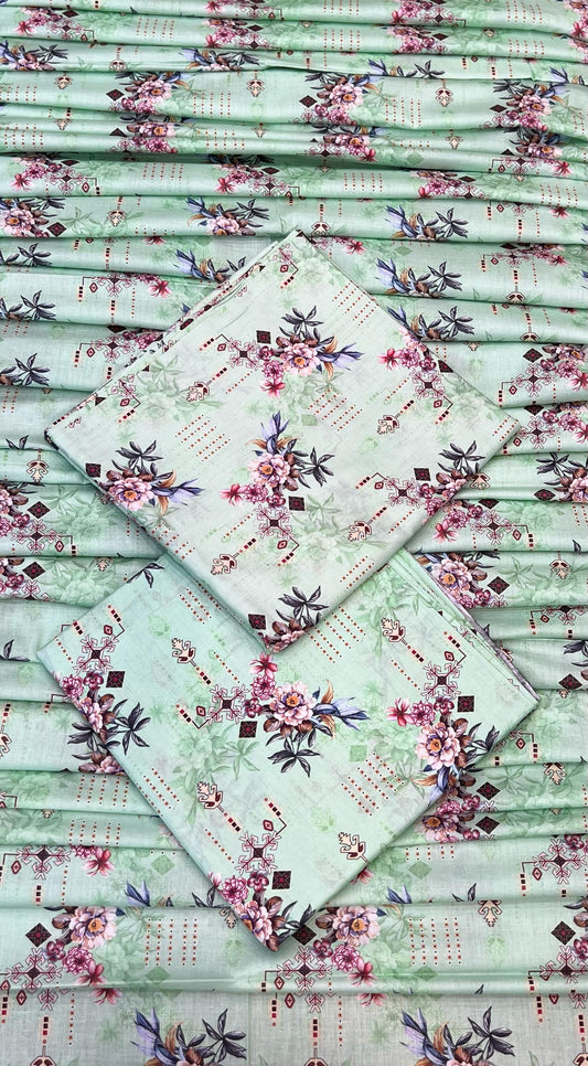 Allover Printed Lawn 2PC