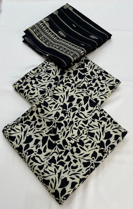 Original Linen 3PC With Fancy Dupatta
