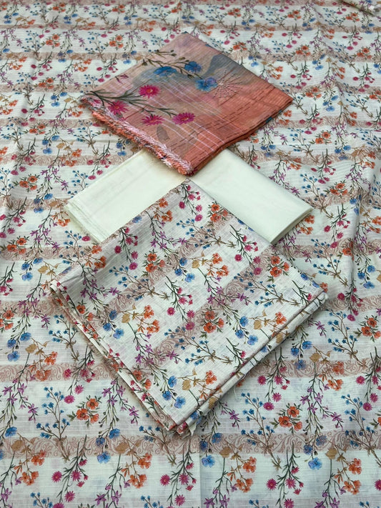 Sharjeena Premium Lawn 3PC – Fancy Digital Print Edition