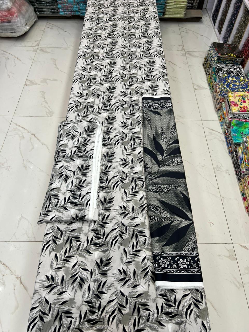 Bareeze Printed Cotton 3PC