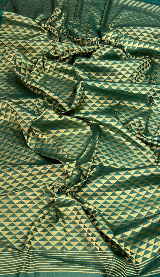 Winter Shawls Jacquard Banarasi