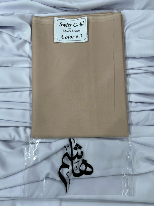 Mens Soft Cotton Swiss Gold