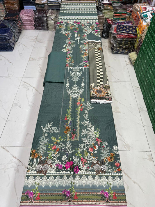 Zarqoon Lawn 3PC – Soft & Stylish Edition