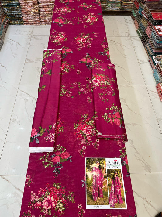 IZNIK BANA DORA LAWN 3pc Suit
